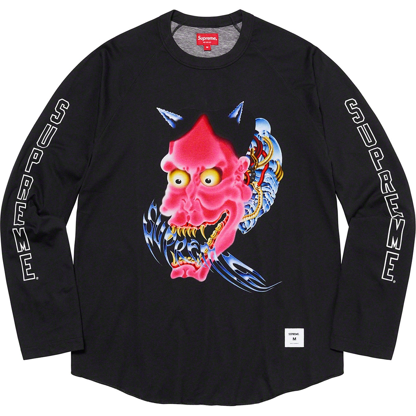 Demon Raglan L/S Top view 4